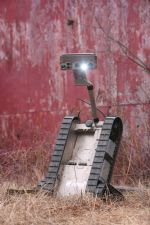 iRobot PackBot with RedOwl Sniper Detection Kit